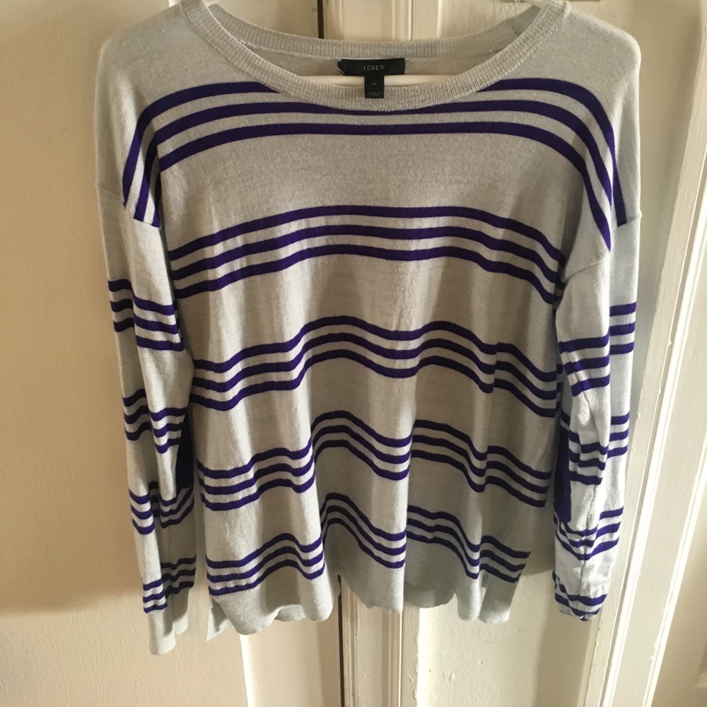 J CREW Linen/Cotton Blend Longsleeve