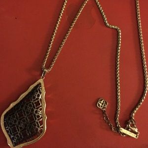 Kendra Scott Aiden Gold Gunmetal Filigree