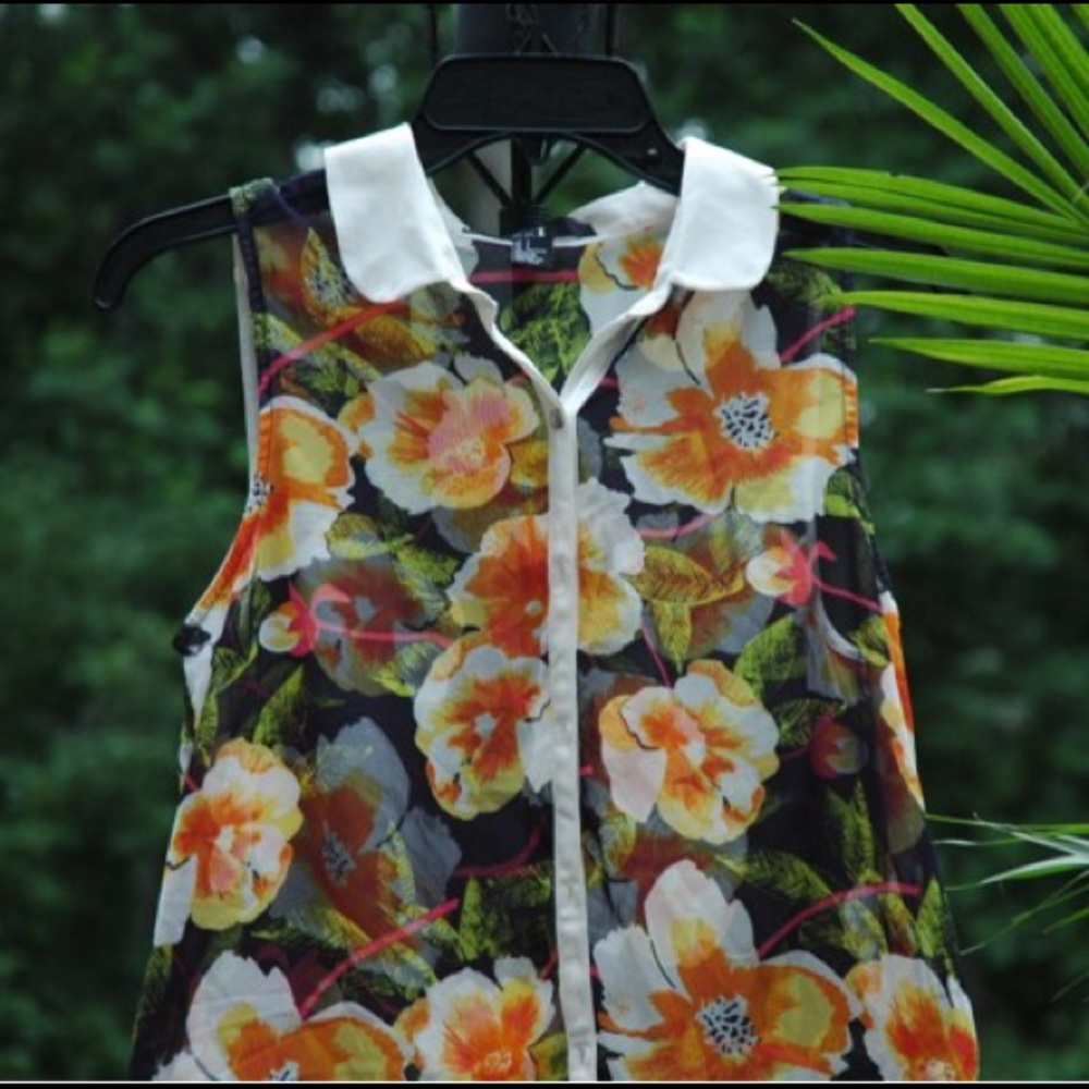 Flower blouse