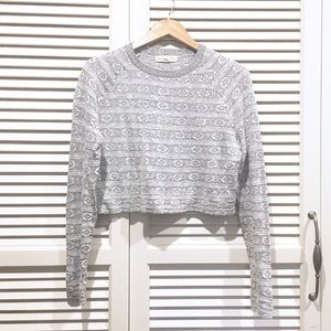 Light Grey Knit Sweater