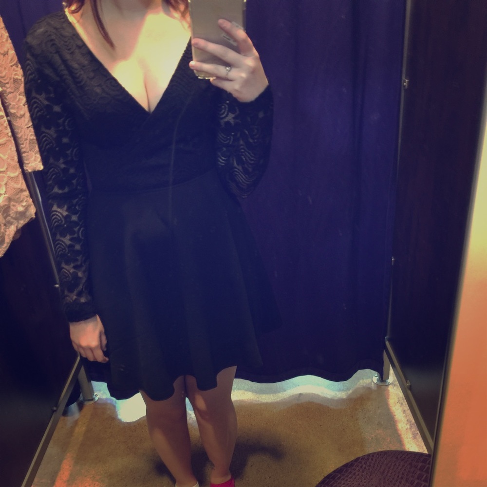 Black Lace Dress - Windsor