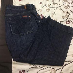 7 for all mankind capris