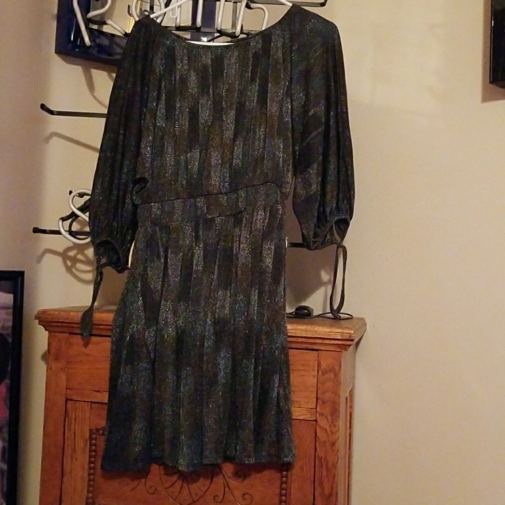Ladies H&M multi-colored sparkly dress