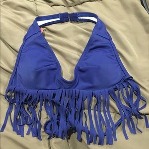 NWT fringe swim top