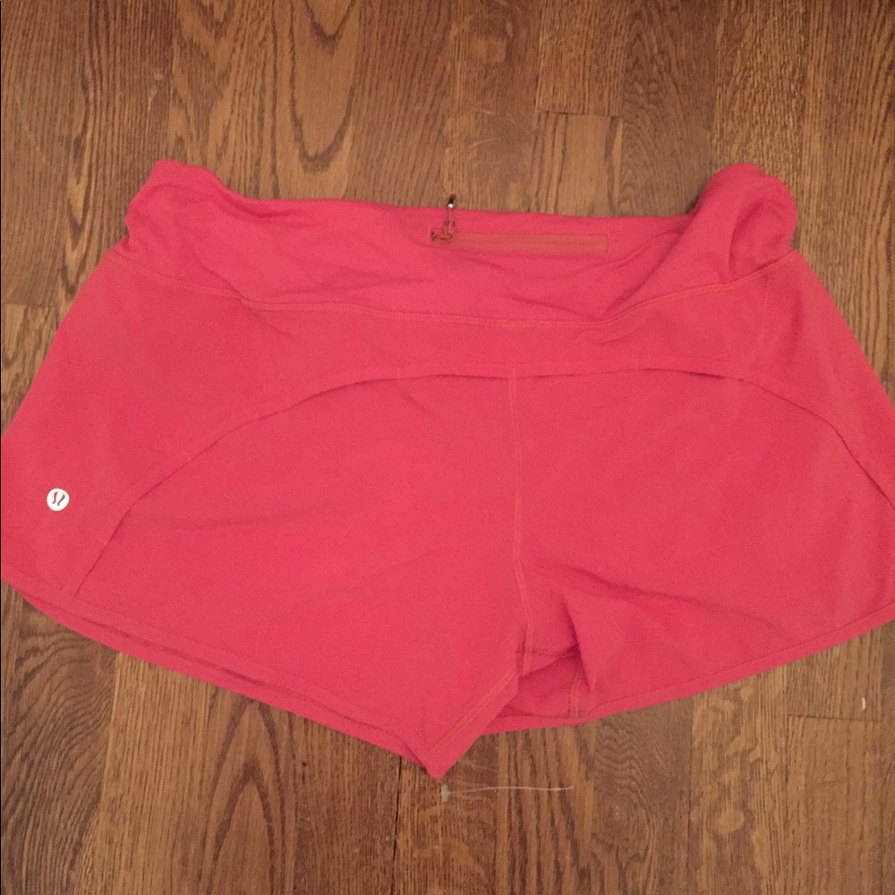 Pink Lululemon Shorts