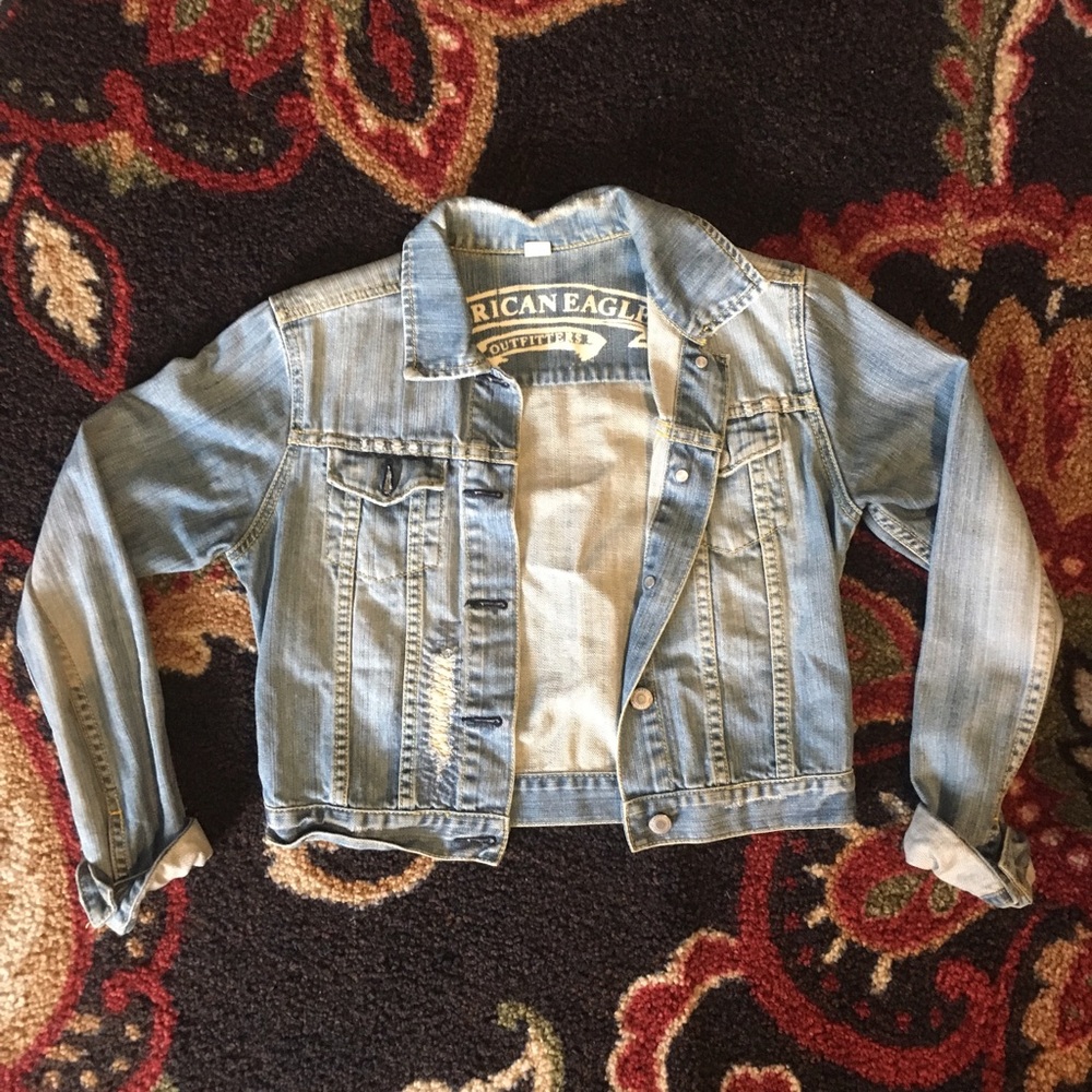 Cropped Denim Jacket