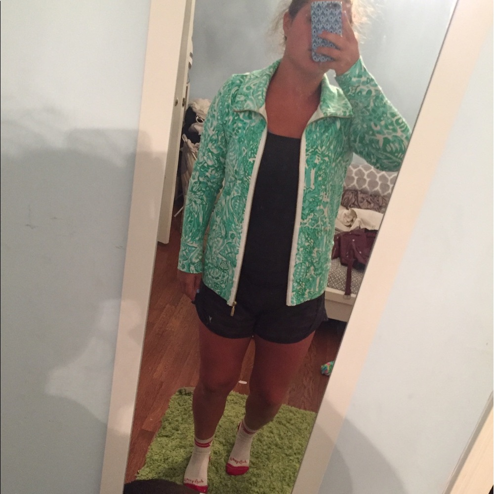 Lilly Pulitzer Blue/Green Jacket