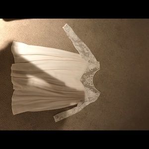 For love and lemons white lace dress