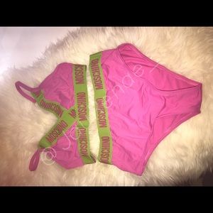 2 Piece Moschino Swimsuit