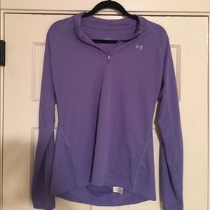 Under armor purple workout jacket