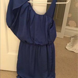 BCBG blue formal dress