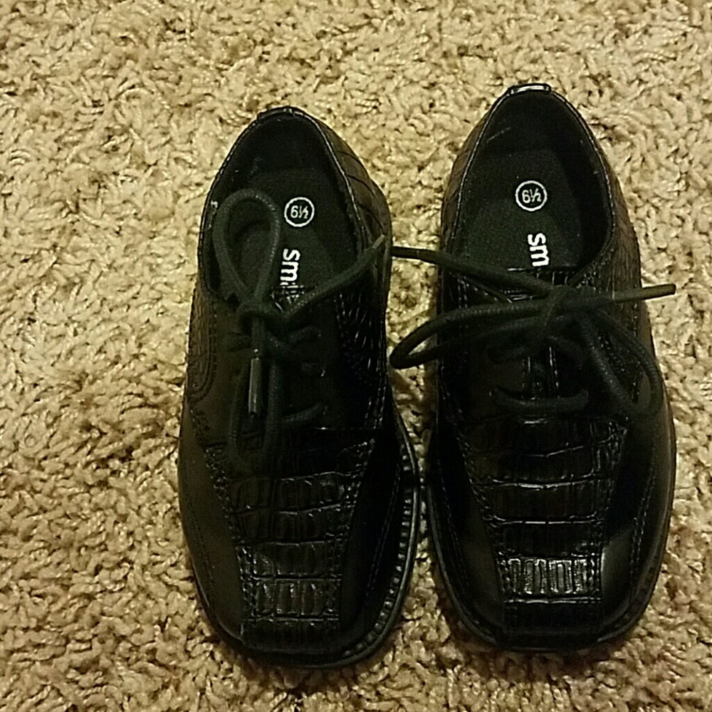 Baby boy dress shoes, worn only once