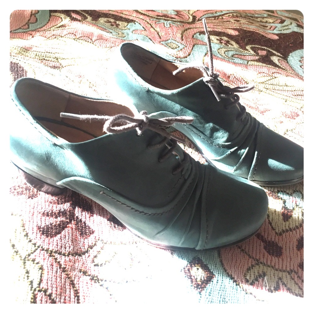 💐Teal, aqua used Biala shoes 💐