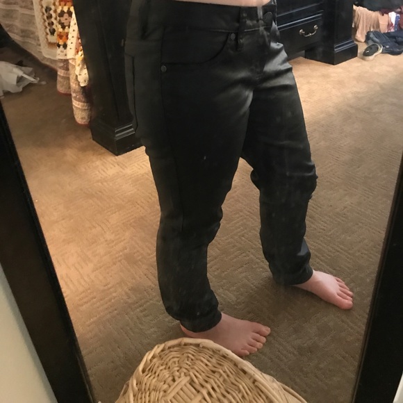 NWOT Prana Jett coated waxed jeans - Picture 7 of 8