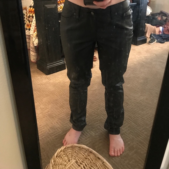 NWOT Prana Jett coated waxed jeans - Picture 8 of 8