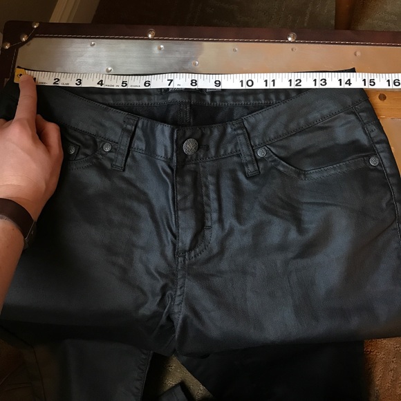 NWOT Prana Jett coated waxed jeans - Picture 3 of 8