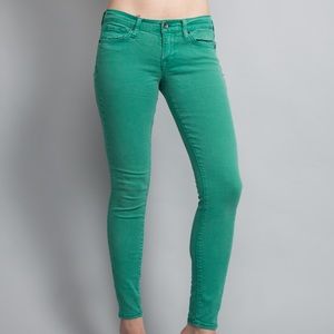 Lucky Brand Denim Green Skinny Jeans