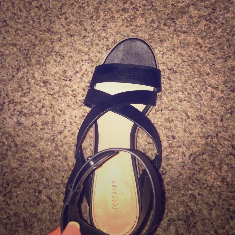 Forever 21 heeled sandals