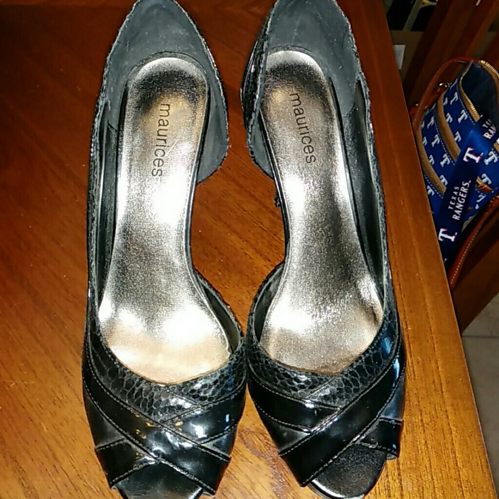 Black heels
