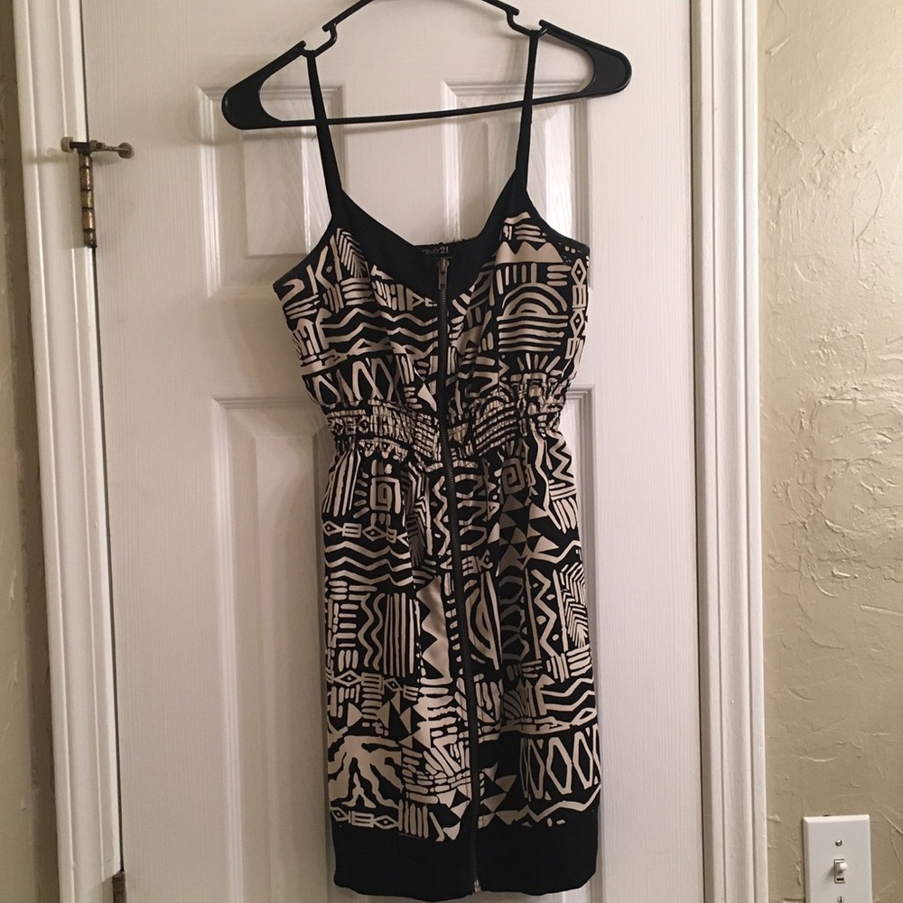 Zip up dress