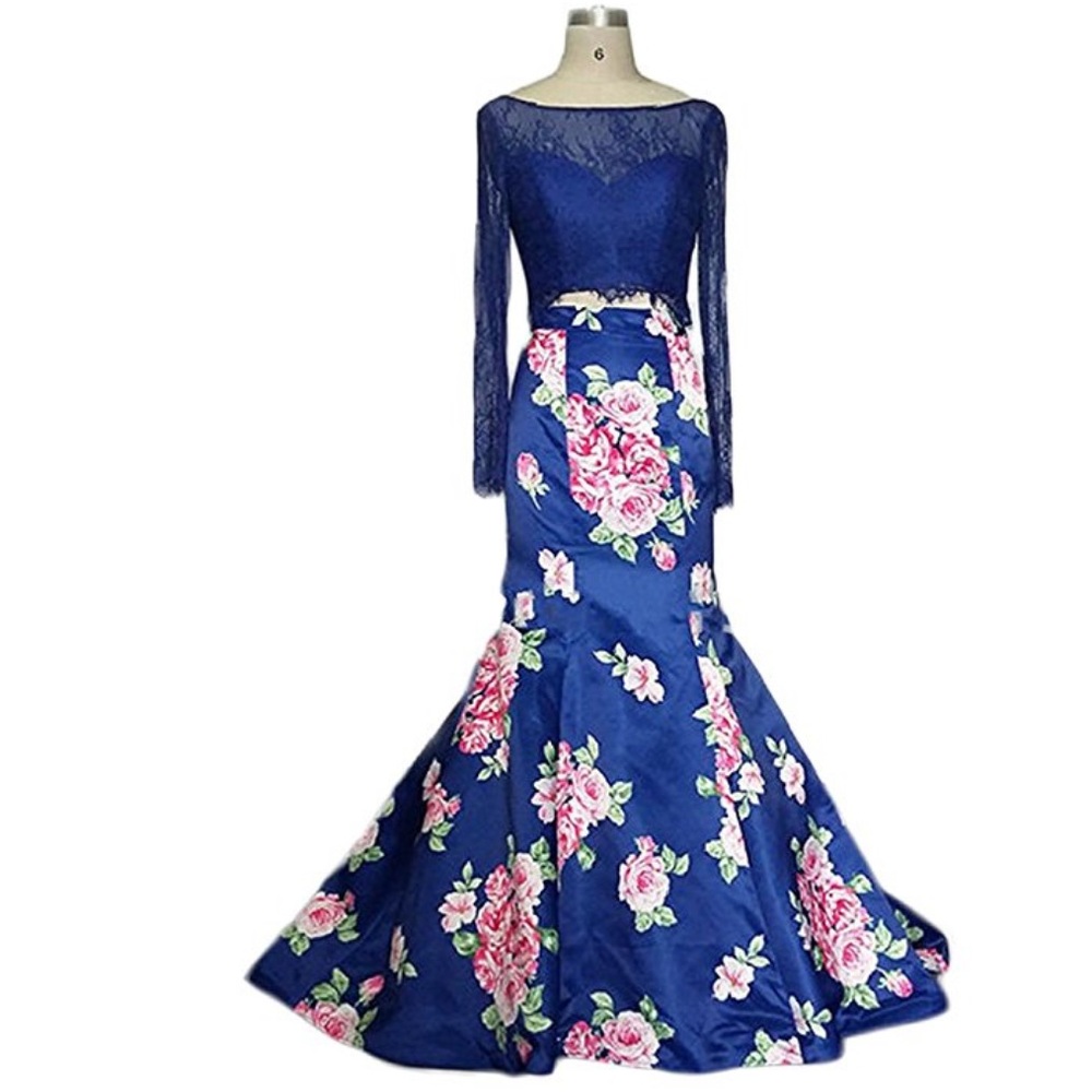 Lisa 2PC Beading Embroidery Gown