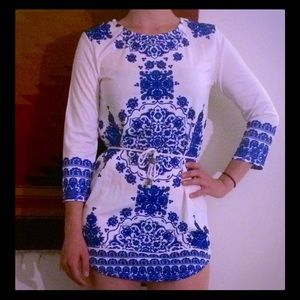 Floral Grecian summer dress