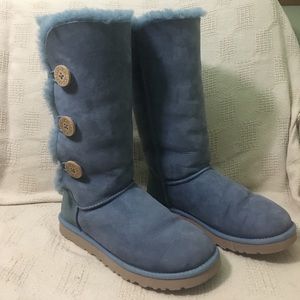 Bailey Button Triplett With Box (RARE BLUE)