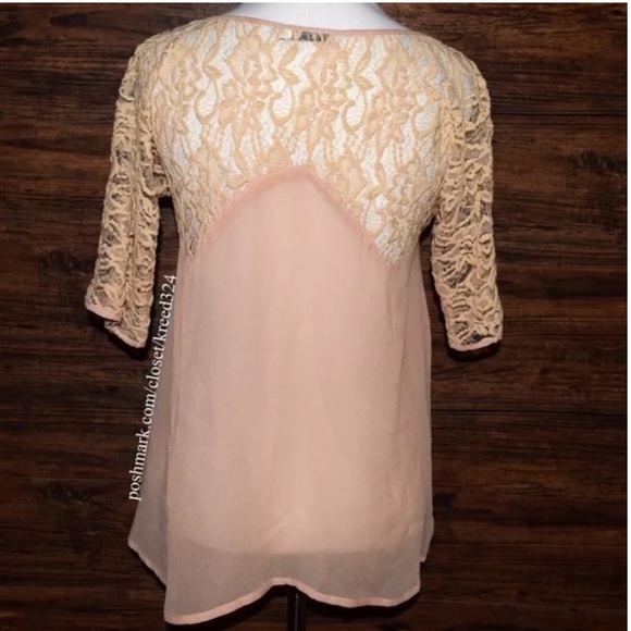 MES DEMOISELLES Woven Pullover Intricate Paris Top - Picture 3 of 5