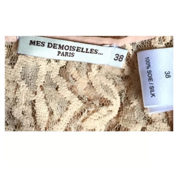 MES DEMOISELLES Woven Pullover Intricate Paris Top - Picture 4 of 5