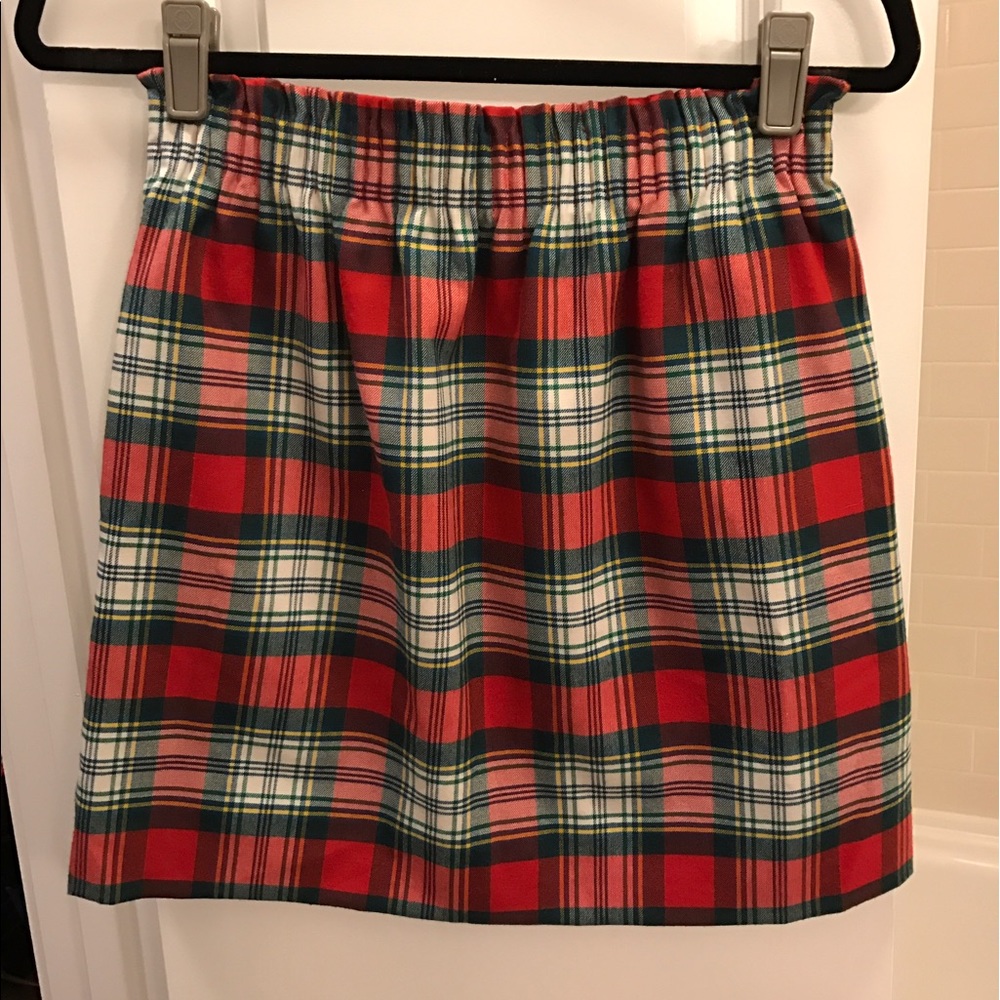J Crew Factory City Skirt - Plaid