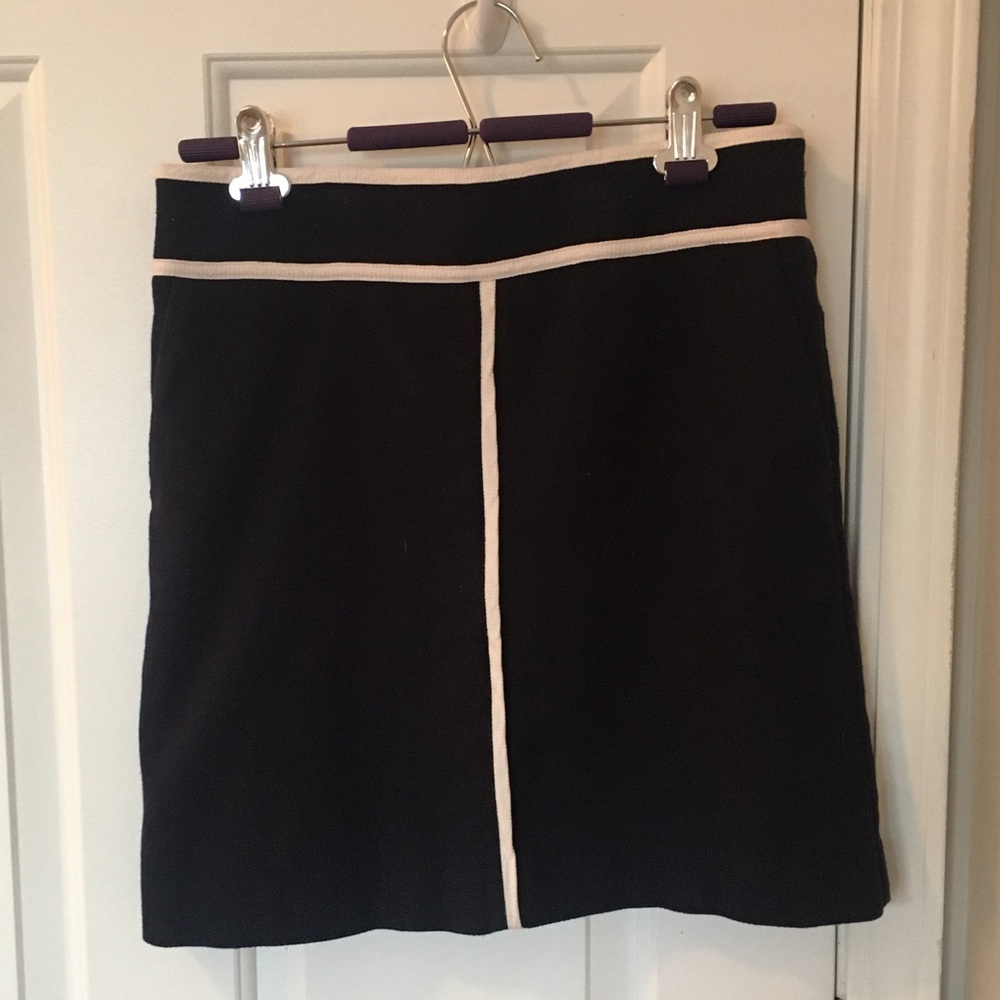 Ann Taylor Navy Skirt
