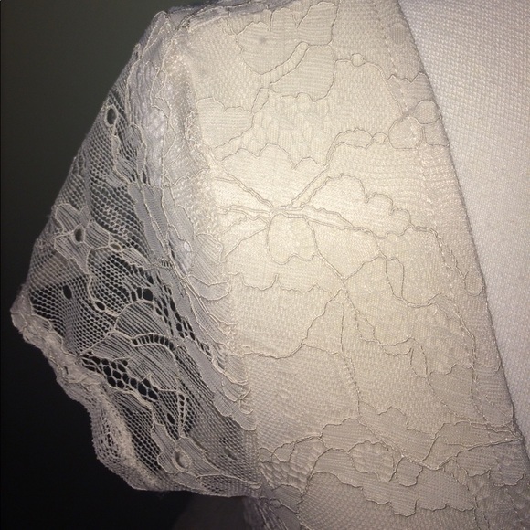 Divided by H&M Ivory Lace Skater Dress - Picture 3 of 5