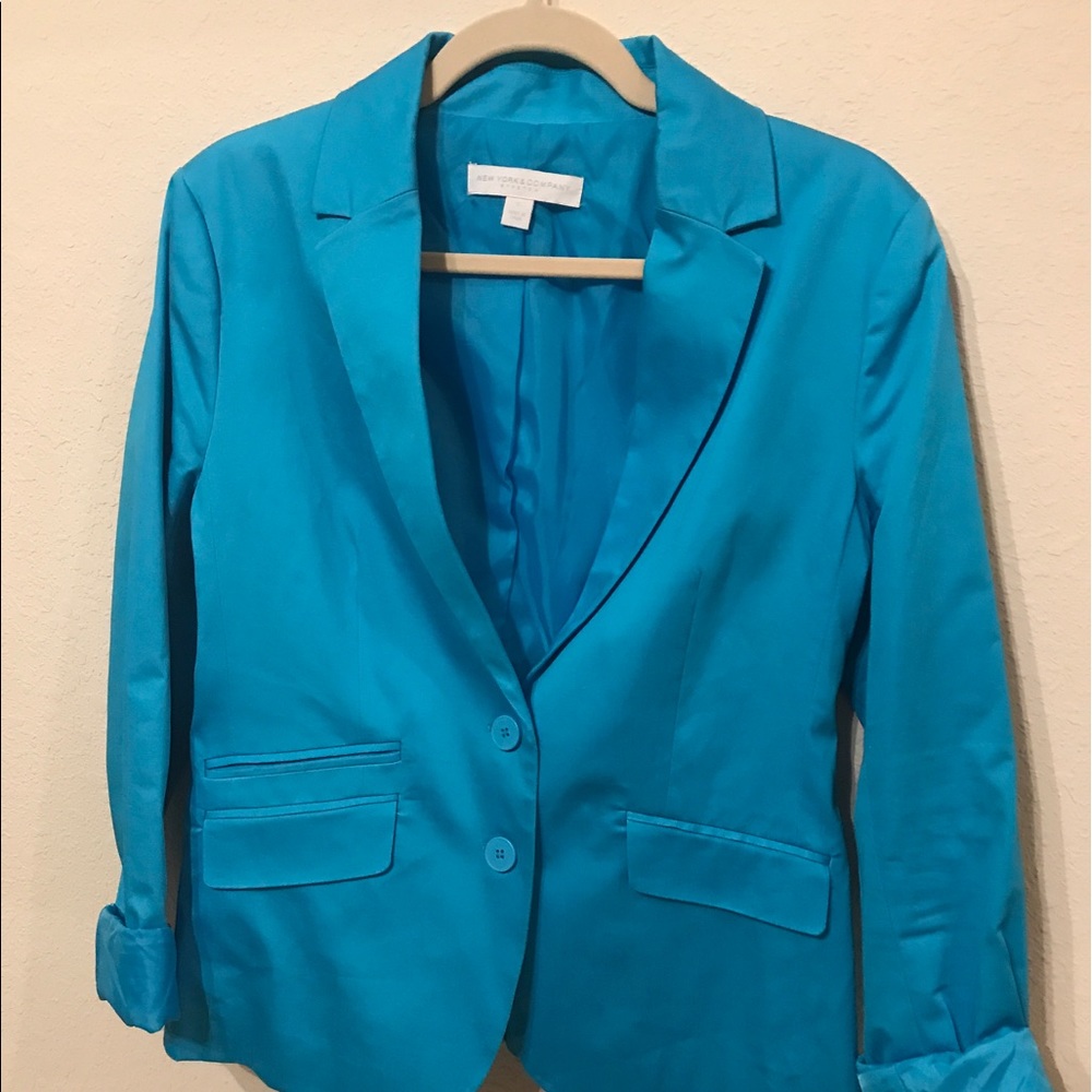 Ny&Co Sz 12 Blue Blazer