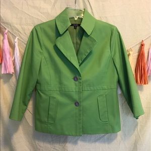 Apple green blazer