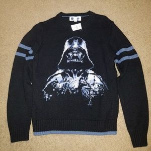 New Gap Boys Sz 12 Darth Vader Sweater