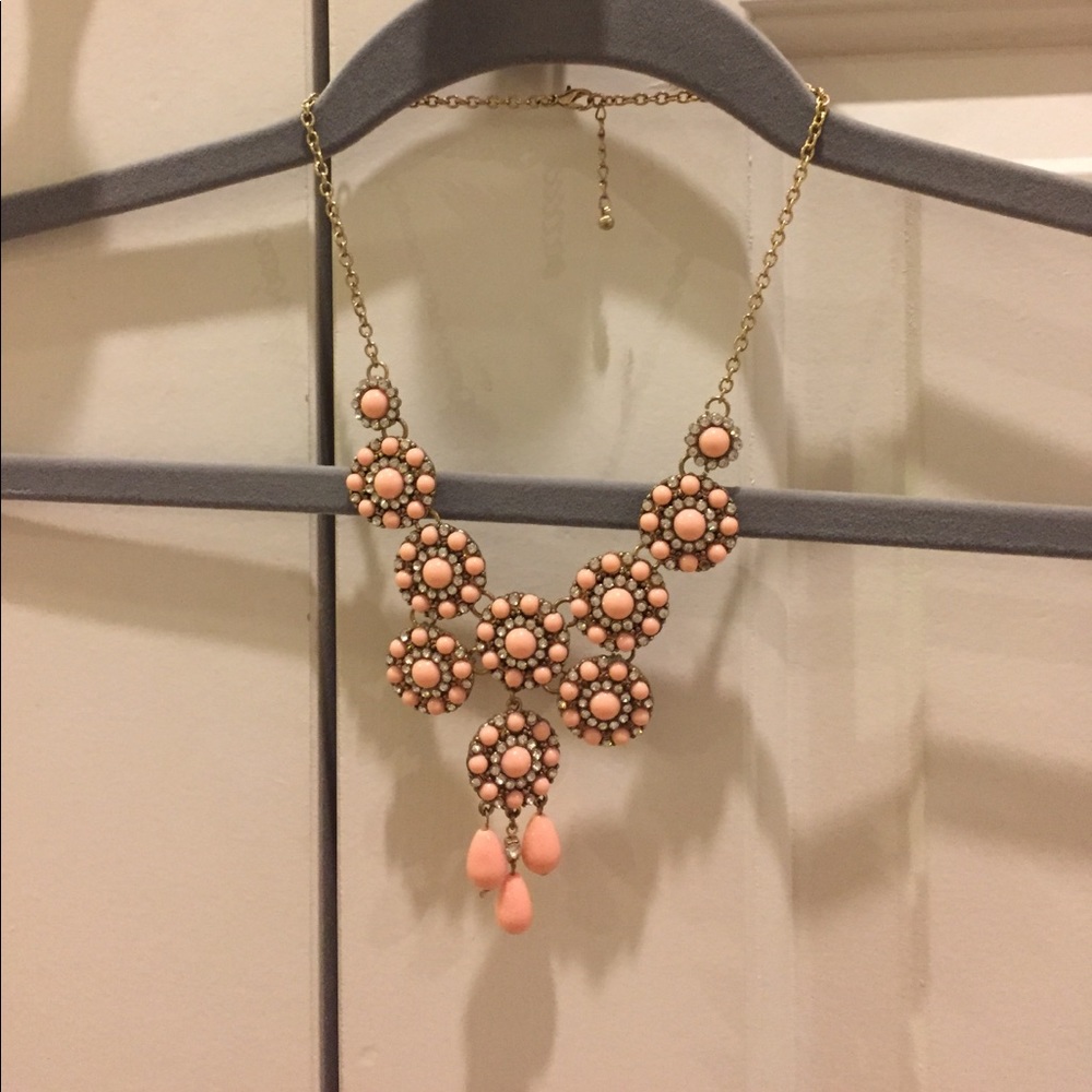 Pink, Silver, Gold necklace