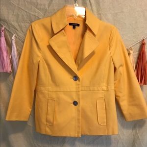 Yellow gold blazer