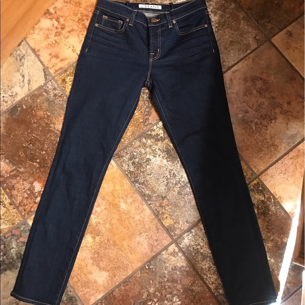 J brand size 28 dark wash jeans