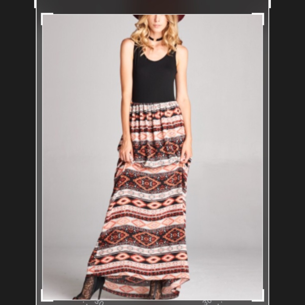 Sleeveless maxi dress