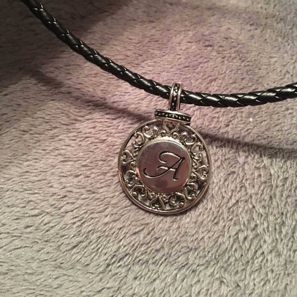 Letter "A" necklace