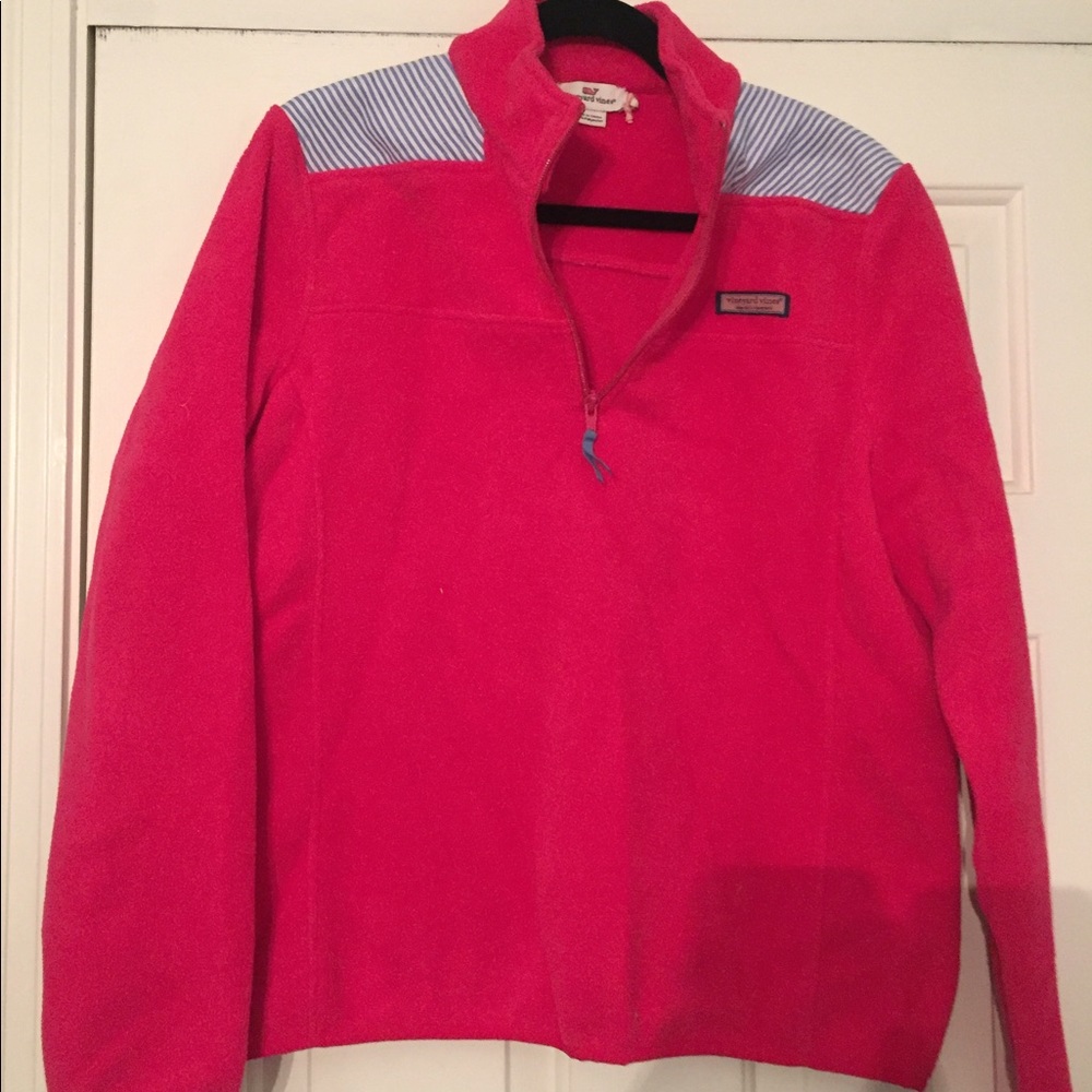 Pink Vineyard Vines Jacket