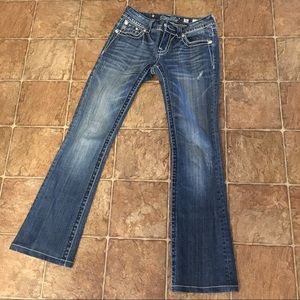 Miss Me Boot Cut jeans. Size 26