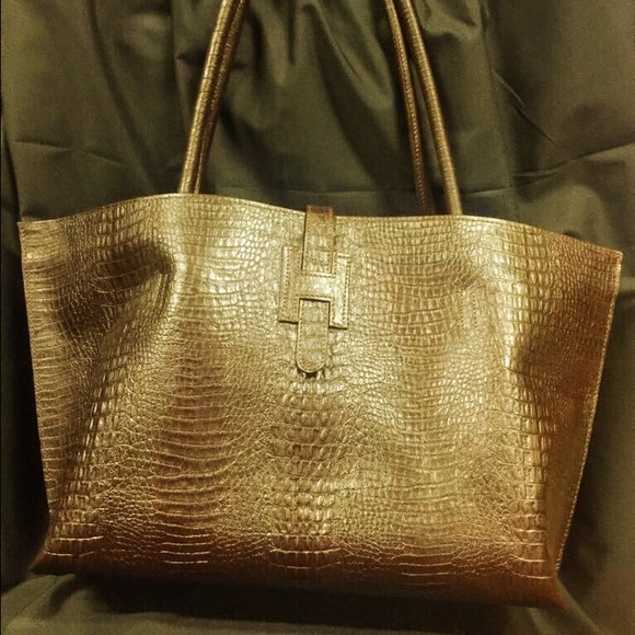 Leather Purse and Wallet (crocodile pattern) - Picture 2 of 3