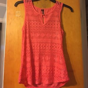 Lace tank