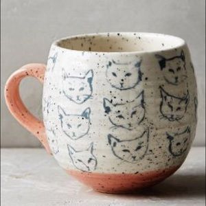 Leah Reena Goren for Anthropologie Cat Mug & Bowl