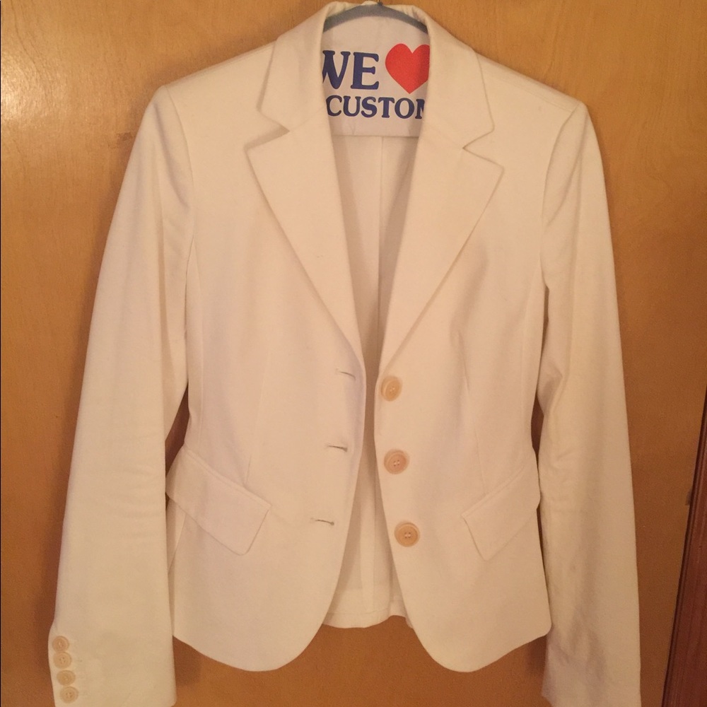 Beautiful white jacket