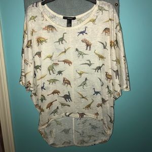 dinosaur flowy top