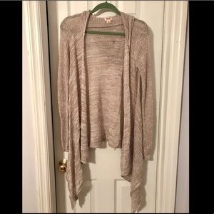 Mossimo Knit Hooded Cardigan
