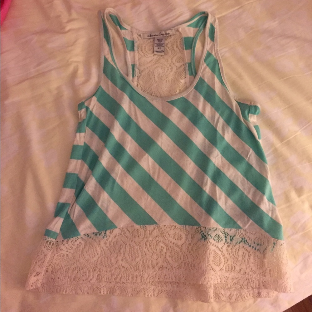 Cute American Rag lace top!