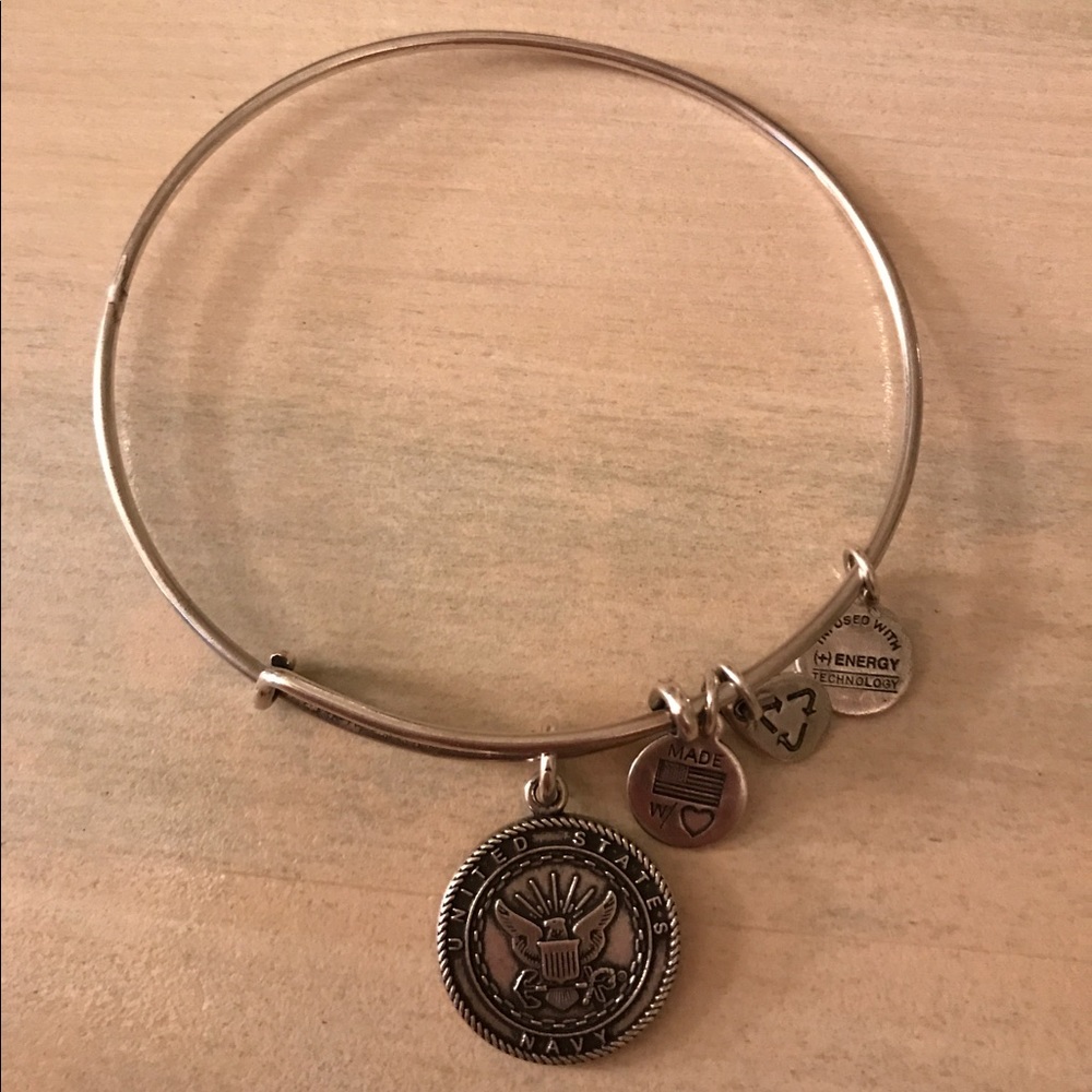 Alex and Ani Navy Bracelet